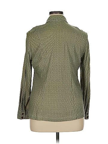 Newport News Long Sleeve Button-Down Shirt (view 2)