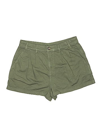 Free People Khaki Shorts (view 1)