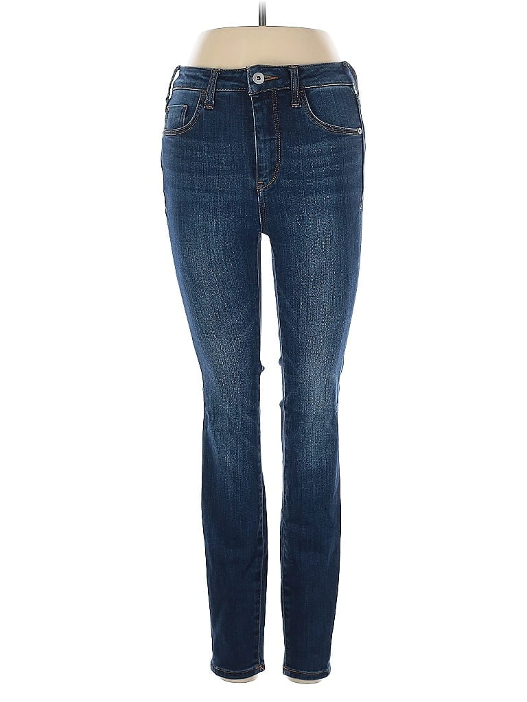 Pre-owned Pilcro And The Letterpress Jeans In Blue