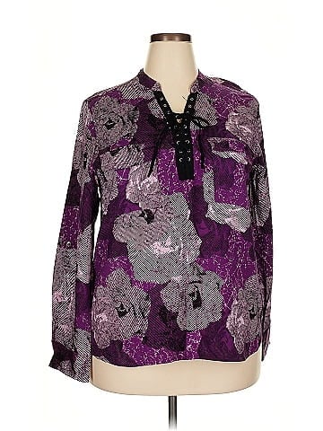 Rock & Republic Long Sleeve Blouse (view 1)