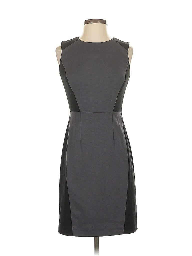 Pre-owned Halogen Cocktail Dress In Gray