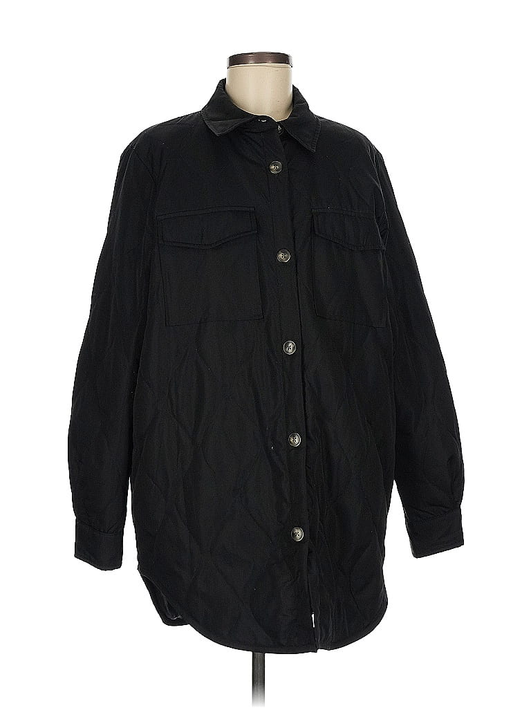 Pre-owned Vero Moda Coat In Black