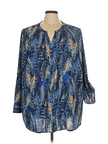 Catherines 3/4 Sleeve Blouse (view 1)