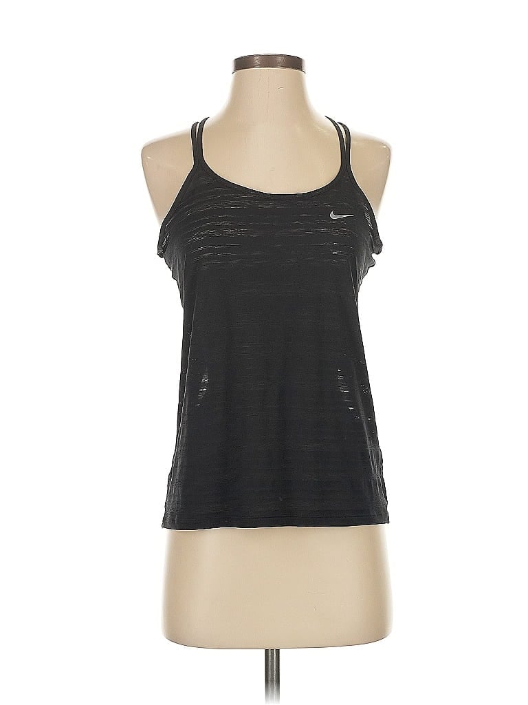 NIKE Pre-owned Active Tank Top In Black