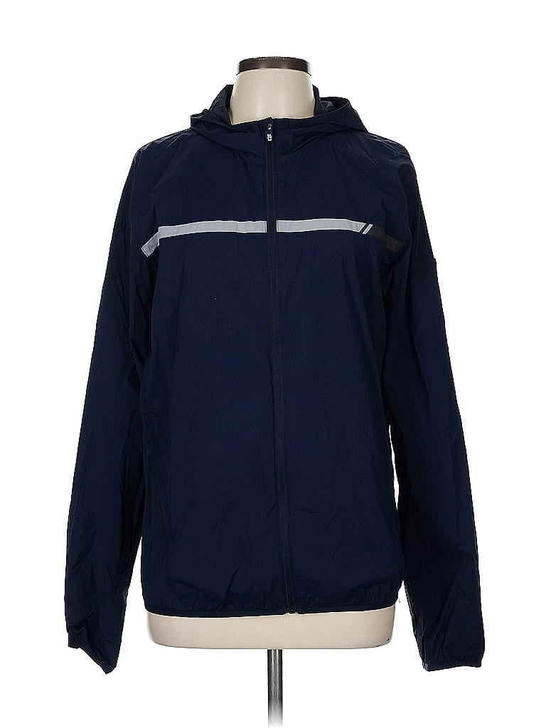 Pre-owned Cutter & Buck Windbreaker Jacket In Blue