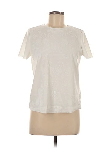Zara W&B Collection Short Sleeve Top (view 1)
