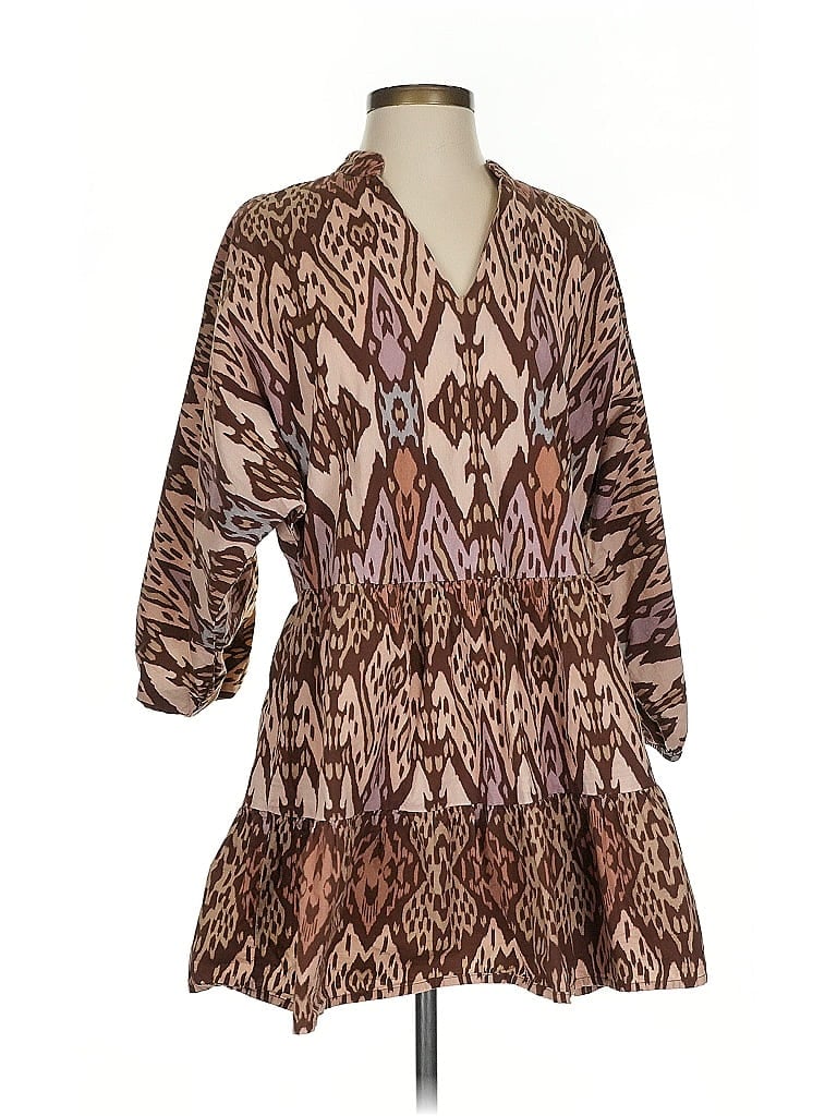 CONDITIONS APPLY Pre-owned Casual Dress In Brown