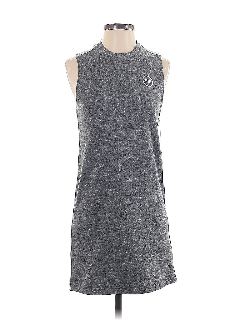 Pre-owned Sol Angeles Casual Dress In Gray