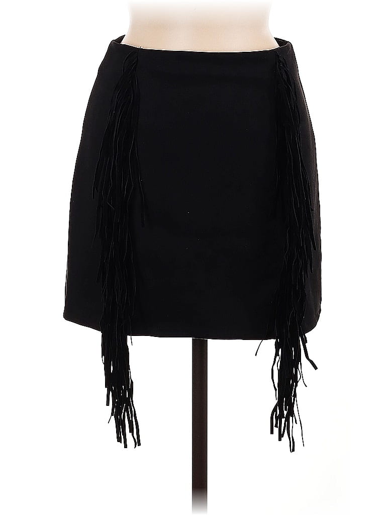 Pre-owned Unbranded Casual Skirt In Black