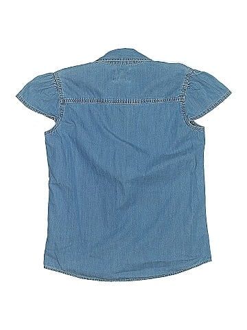 Peek... Sleeveless Button-Down Shirt (view 2)