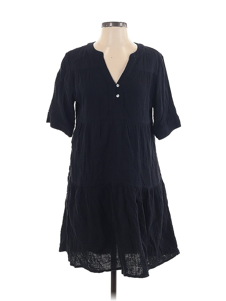 Magaschoni 100% Organic Cotton Blue Casual Dress Size S - photo 1
