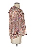 Adora 100% Polyester Orange 3/4 Sleeve Blouse Size S - photo 4