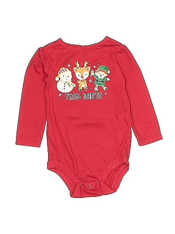 Holiday Time Long Sleeve Onesie (view 1)