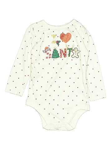 Holiday Time Long Sleeve Onesie (view 1)