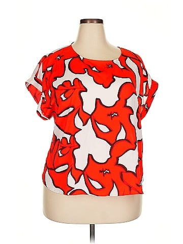 Nine West Short Sleeve Blouse (view 1)