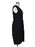 Akris Punto 100% Wool Solid Black Casual Dress Size 8 - photo 4