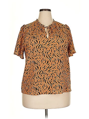Nine West Short Sleeve Blouse (view 1)