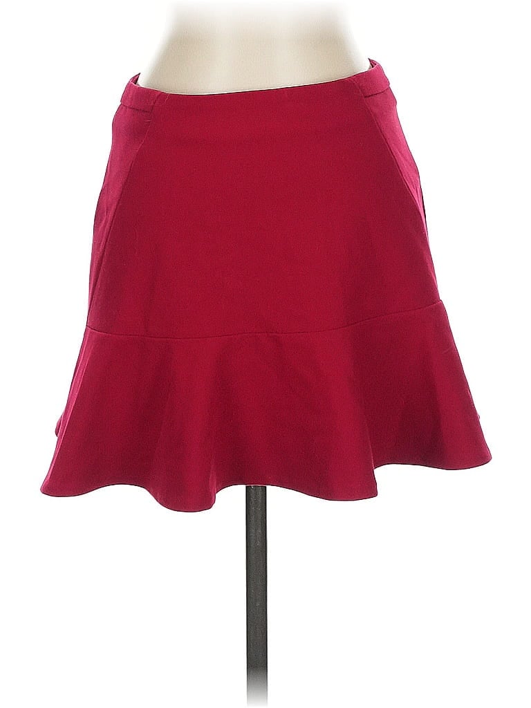Les Petites... Collection Solid Red Casual Skirt Size EU (FR) 36 / US 4 - photo 1