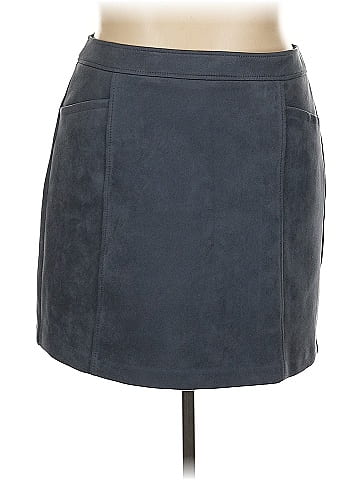 Ann Taylor LOFT Faux Leather Skirt (view 1)