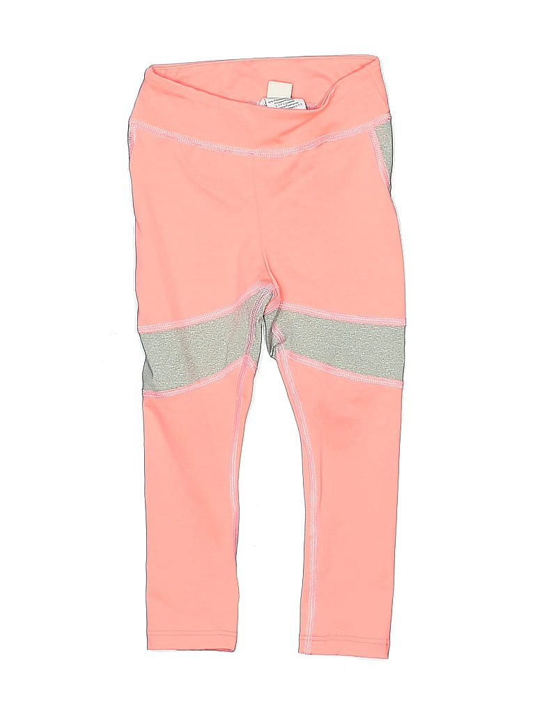 Pre-owned Crewcuts Kids' Active Pants In Pink