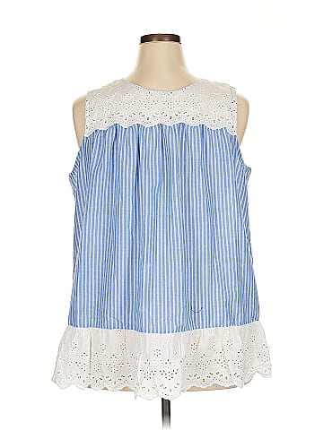 Suzanne Betro Sleeveless Blouse (view 2)