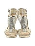 Glint Ivory Tan Heels Size 7 - photo 2