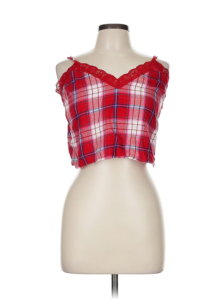 COLSIE Pre-owned Tank Top Red Strapless Neckline Tops