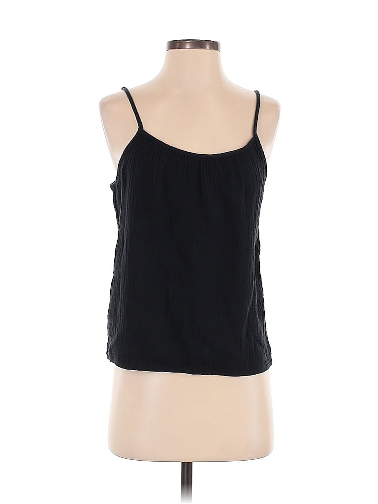 Pre-owned Universal Thread Sleeveless Top Black Halter Neckline Tops