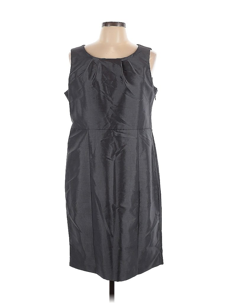 Pre-owned George Cocktail Dress In Gray