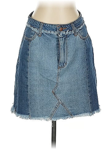 AFRM Denim Skirt (view 1)
