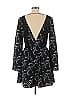 Thakoon Addition 100% Polyester Graphic Black Cocktail Dress Size 6 - photo 2