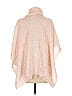 Ann Taylor LOFT Outlet 100% Polyester Pink Poncho One size - photo 2