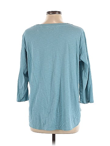 KIRKLAND Signature 3/4 Sleeve T-Shirt (view 2)