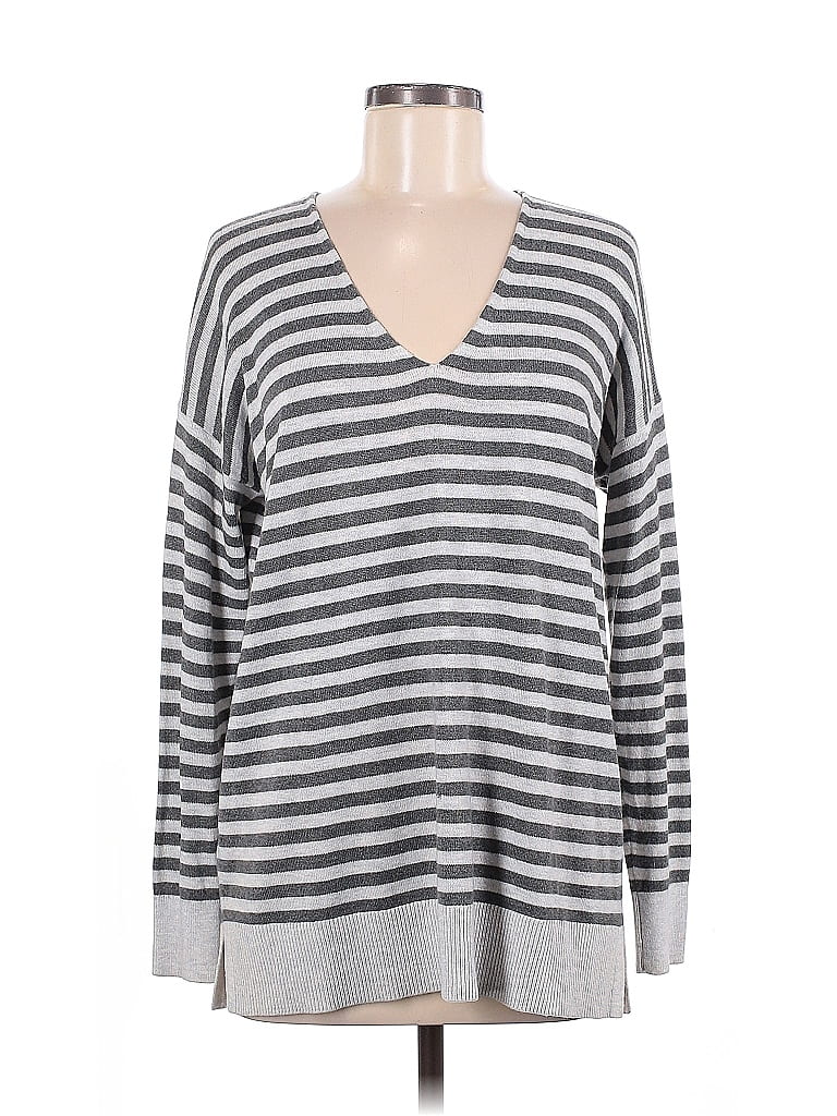ANN TAYLOR LOFT Pre-owned Pullover Sweater In Gray