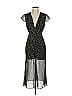 The East Order 100% Polyester Stars Black Cocktail Dress Size S - photo 1