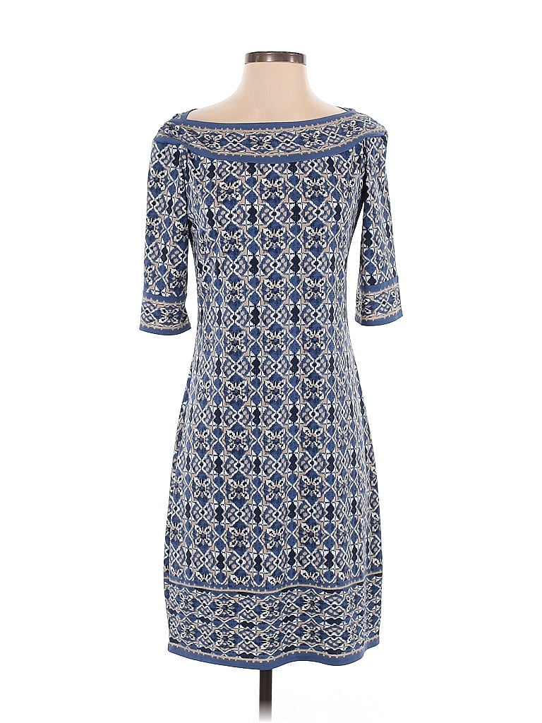 Pre-owned Max Studio Casual Dress In Blue