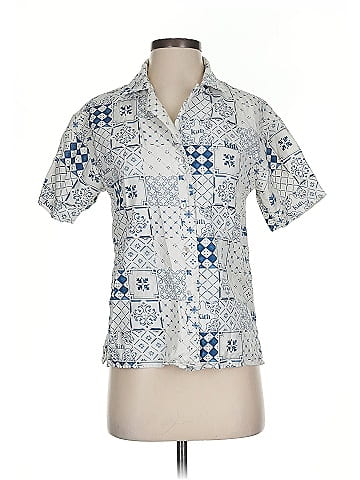 KITH Short Sleeve Silk Top (view 1)