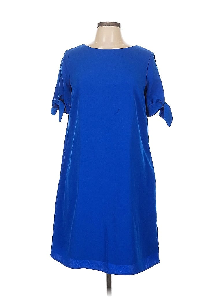 Pre-owned Ab Studio Casual Dress In Blue