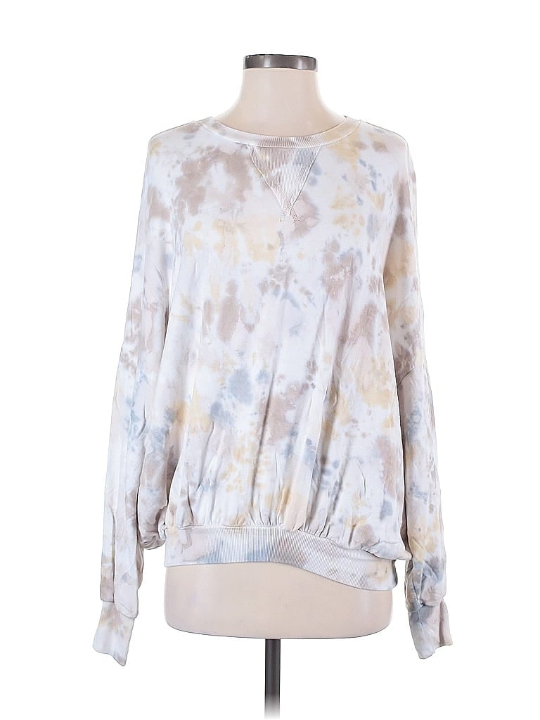 Click to view more detailed imagery on our partner's website Pre-owned Young Fabulous & Broke Pullover Sweater In White