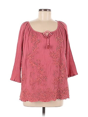 Soft Surroundings 3/4 Sleeve Blouse (view 1)