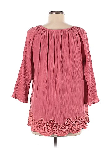 Soft Surroundings 3/4 Sleeve Blouse (view 2)