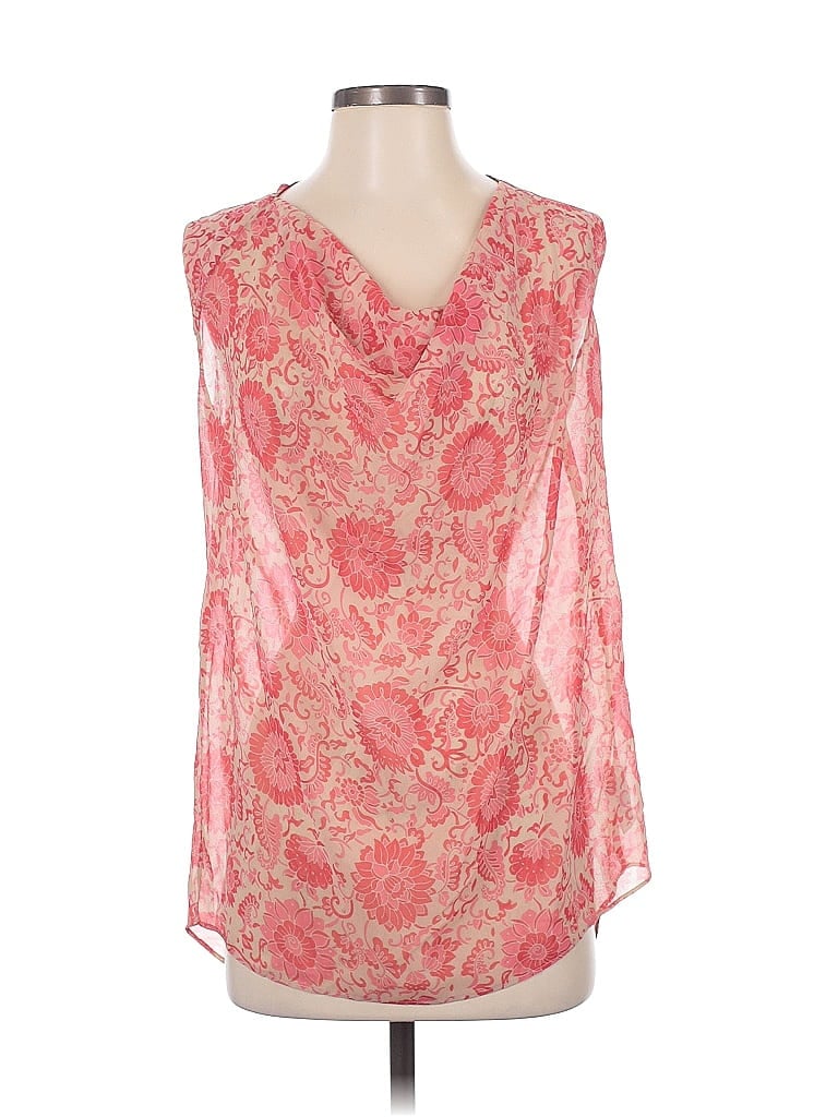 Pre-owned Cabi Sleeveless Blouse In Pink