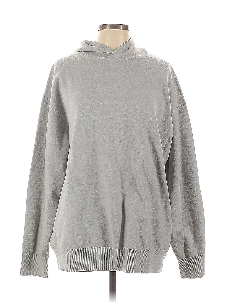 Pre-owned Unbranded Pullover Hoodie In Gray