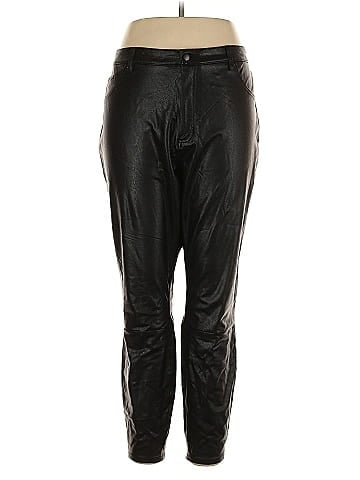 Avec Les Filles Faux Leather Pants (view 1)