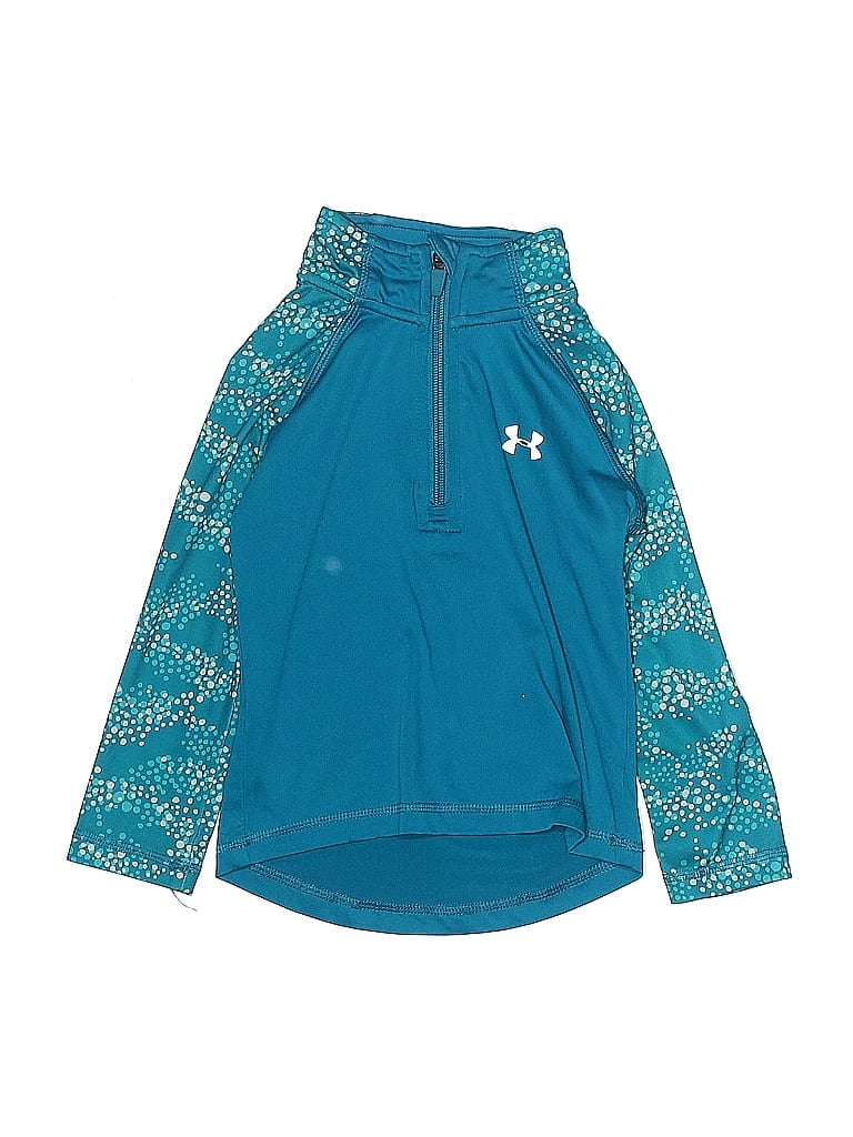 Click to view more detailed imagery on our partner's website Pre-owned Under Armour Kids' Track Jacket In Blue