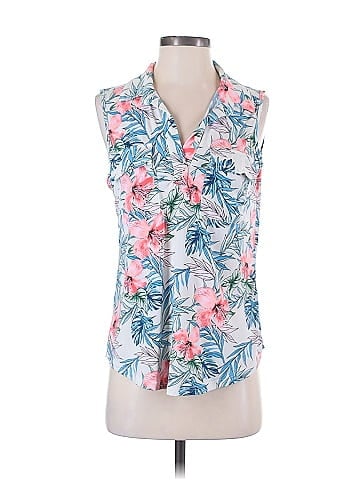 Blue Moon Sleeveless Blouse (view 1)