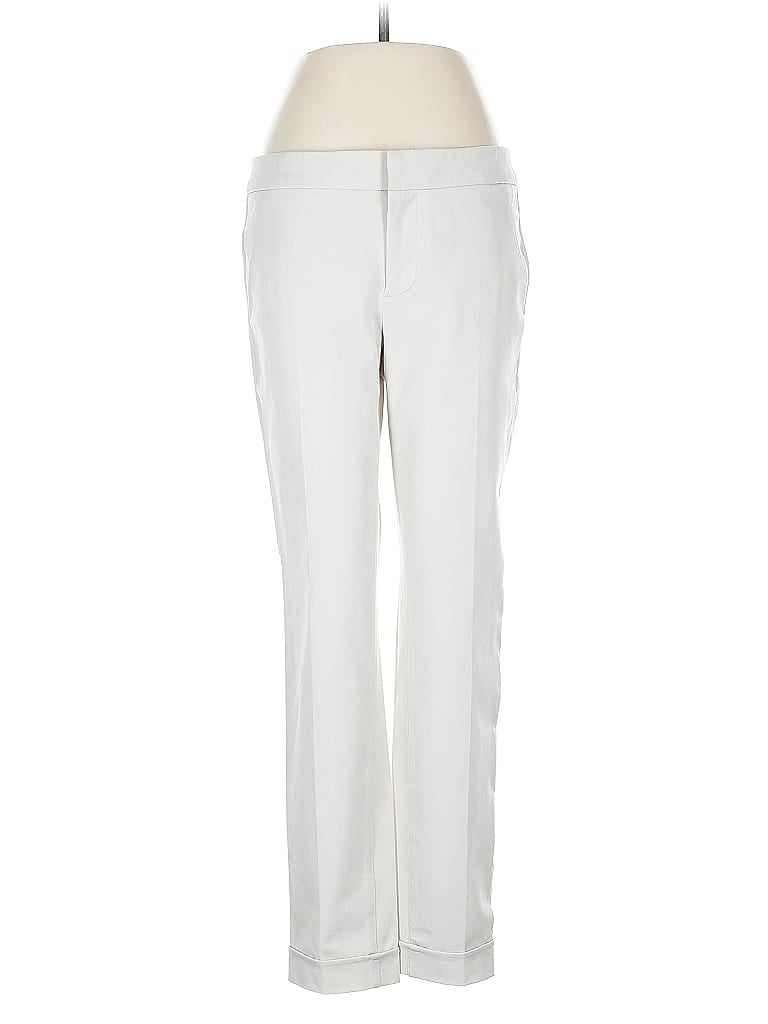 Pre-owned Ecru Dress Pants In Ivory