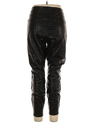 Avec Les Filles Faux Leather Pants (view 2)