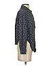 Auguste Print Gray Long Sleeve Button-Down Shirt Size 2 - photo 4