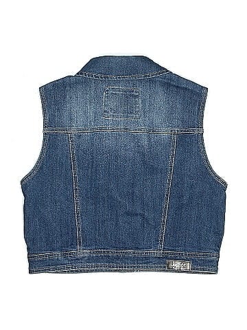 Justice Denim Vest (view 2)